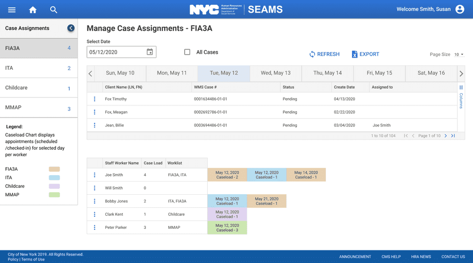 alt Manage Case Assignments